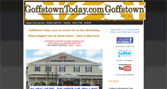 Desktop Screenshot of goffstowntoday.com