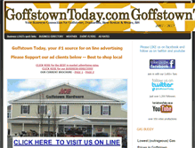 Tablet Screenshot of goffstowntoday.com